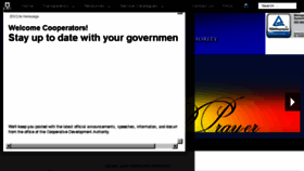 What Cda.gov.ph website looked like in 2016 (7 years ago)