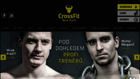 What Crossfitnp.cz website looked like in 2016 (7 years ago)
