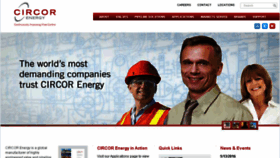 What Circorenergy.com website looked like in 2016 (7 years ago)