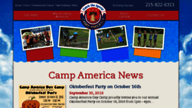 What Camp-america.com website looked like in 2016 (7 years ago)