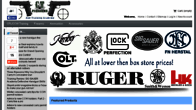 What Candtfirearms.com website looked like in 2016 (7 years ago)