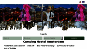 What Campingamsterdam.com website looked like in 2016 (7 years ago)