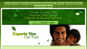 What Coultercrowleydds.com website looked like in 2016 (7 years ago)