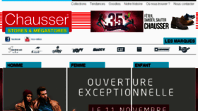 What Chausser-megastore.com website looked like in 2016 (7 years ago)