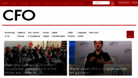 What Cfo.nl website looked like in 2016 (7 years ago)