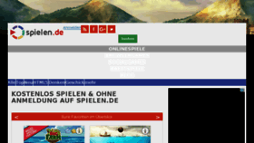 What Computerspiele.de website looked like in 2016 (7 years ago)