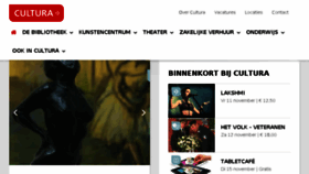 What Cultura-ede.nl website looked like in 2016 (7 years ago)