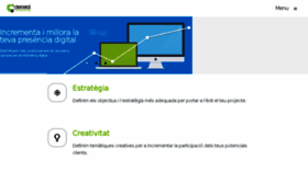 What Creativacio.com website looked like in 2016 (7 years ago)