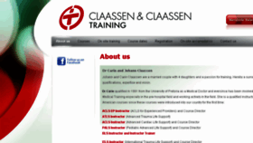 What Cctraining.co.za website looked like in 2016 (7 years ago)