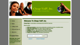 What Cheapvoipinc.com website looked like in 2016 (7 years ago)