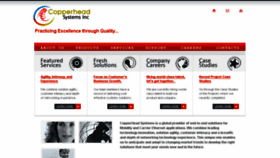 What Copperheadsystems.com website looked like in 2016 (7 years ago)