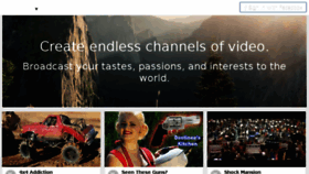 What Churn.tv website looked like in 2016 (9 years ago)