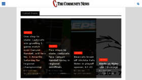 What Community-news.com website looked like in 2016 (7 years ago)