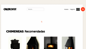 What Chimeneascaloryconfort.es website looked like in 2016 (7 years ago)