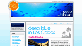 What Cabodeepblue.com website looked like in 2016 (7 years ago)
