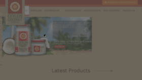 What Ceyloncoconutcompany.com website looked like in 2016 (7 years ago)