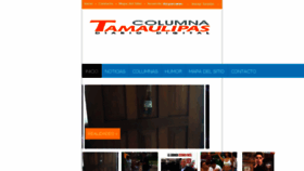 What Columnatamaulipas.com website looked like in 2016 (7 years ago)