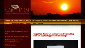 What Carpediemweert.nl website looked like in 2016 (7 years ago)