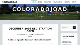 What Coloradojoad.org website looked like in 2016 (7 years ago)