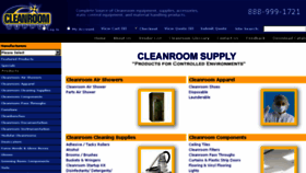 What Cleanroomsupply.com website looked like in 2016 (7 years ago)
