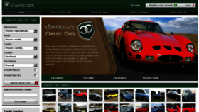 What Classiccars.co.uk website looked like in 2016 (7 years ago)