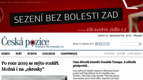 What Ceskapozice.lidovky.cz website looked like in 2016 (7 years ago)