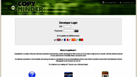What Copyminder.com website looked like in 2016 (7 years ago)