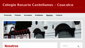 What Crc.edu.mx website looked like in 2016 (7 years ago)