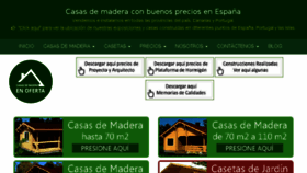 What Casasdemaderaenoferta.com website looked like in 2016 (7 years ago)