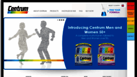 What Centrum.co.uk website looked like in 2016 (7 years ago)