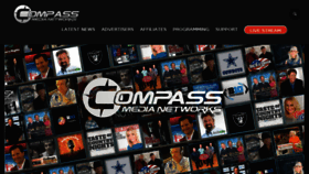 What Compassmedianetworks.com website looked like in 2016 (7 years ago)