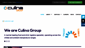 What Culinalogistics.co.uk website looked like in 2016 (7 years ago)
