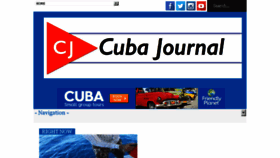 What Cubajournal.com website looked like in 2016 (7 years ago)