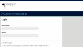 What Cvd.bundesregierung.de website looked like in 2016 (7 years ago)