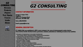 What Consult-g2.com website looked like in 2016 (7 years ago)