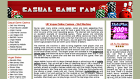What Casual-game-fan.com website looked like in 2016 (7 years ago)