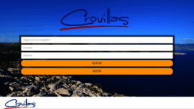 What Crovillas.com website looked like in 2016 (7 years ago)