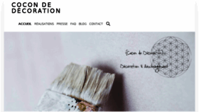What Cocondedecoration.com website looked like in 2016 (7 years ago)