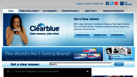 What Clearblueeasy.com website looked like in 2016 (7 years ago)