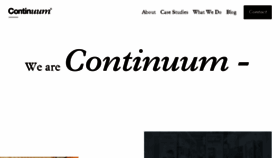What Continuum.ie website looked like in 2016 (7 years ago)