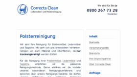 What Correcta.de website looked like in 2016 (7 years ago)