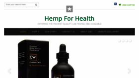 What Cbdhemphealth.com website looked like in 2016 (7 years ago)