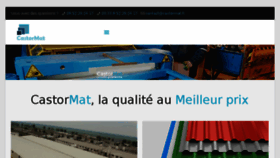 What Castormat.fr website looked like in 2016 (7 years ago)