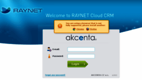 What Crm.akcenta.eu website looked like in 2016 (7 years ago)
