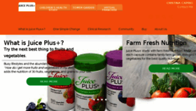 What Cristinacaprio.juiceplus.com website looked like in 2016 (7 years ago)