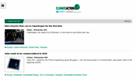 What Climateactionprogramme.org website looked like in 2016 (9 years ago)