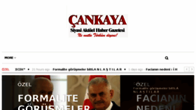 What Cankayagazetesi.com website looked like in 2016 (7 years ago)
