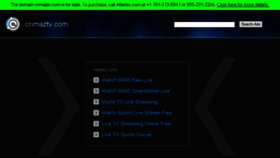What Crimaztv.com website looked like in 2016 (7 years ago)