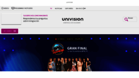 What Correo.univision.com website looked like in 2016 (7 years ago)