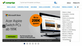 What Comprigo.de website looked like in 2016 (7 years ago)